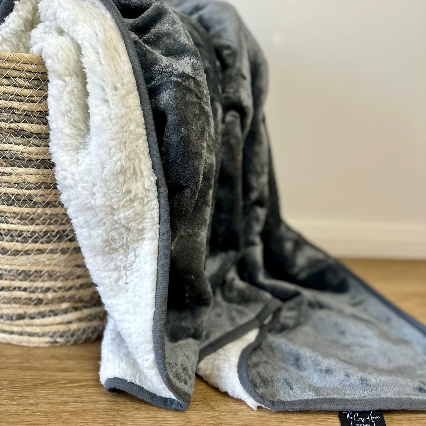 Large Waterproof Blanket - Stormy Grey